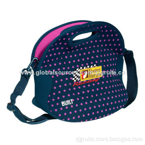 Neoprene Lunch Tote Bags with Shoulder Strap